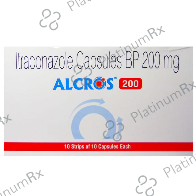 Alcros 200mg Capsule 10s