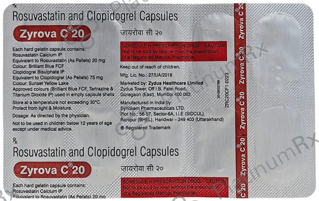 Zyrova C 20mg/75mg Capsule