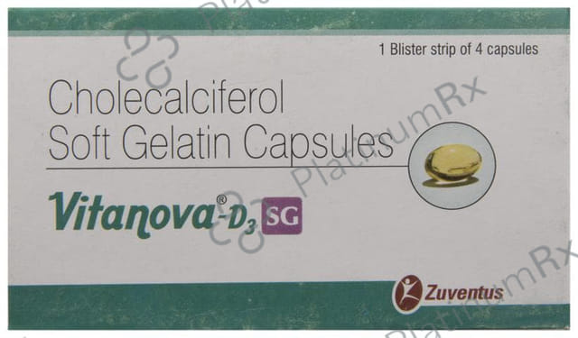 Vitanova D3 SG Capsule 4s
