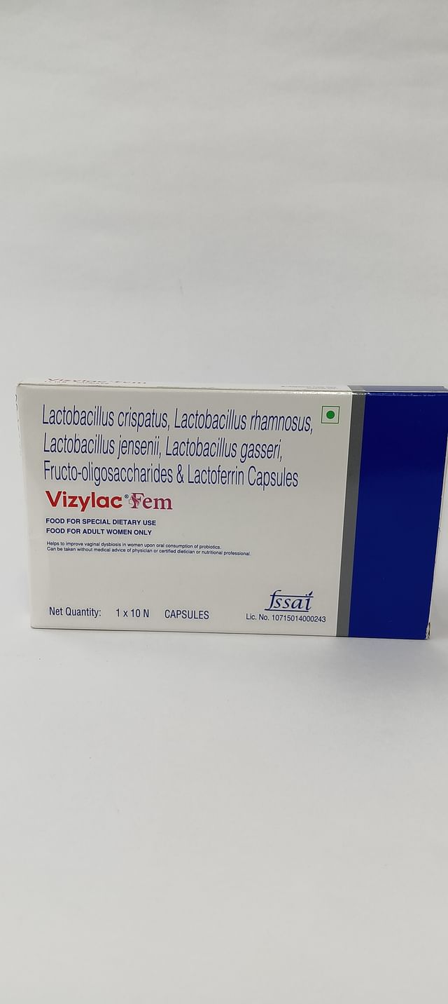 Vizylac Fem Capsule 10s