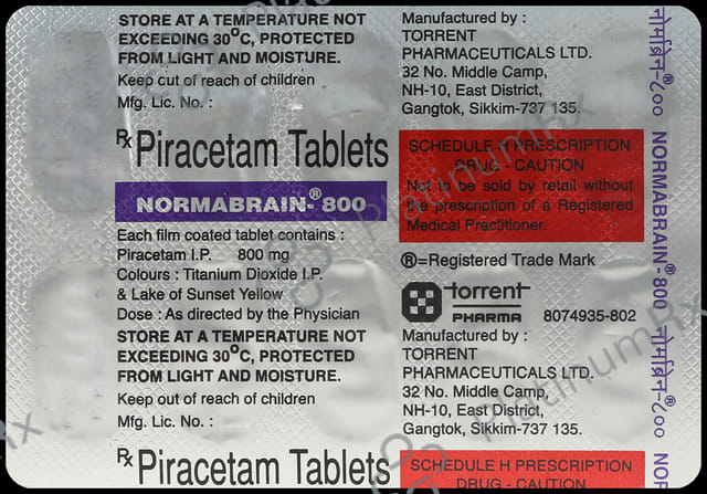 Normabrain 800mg Tablet 10s