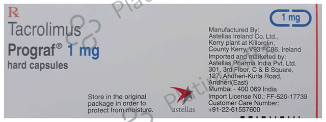 Prograf 1mg Hard Capsule 50s