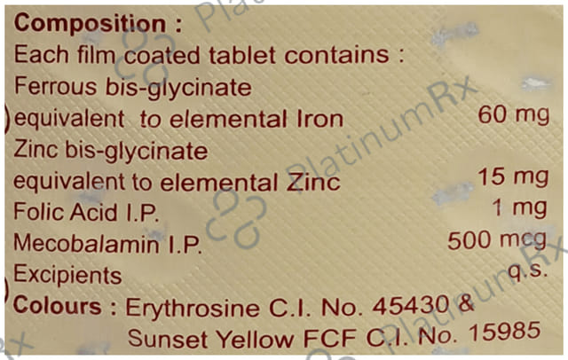 Fexid XT 1000/500mcg Tablet 15s