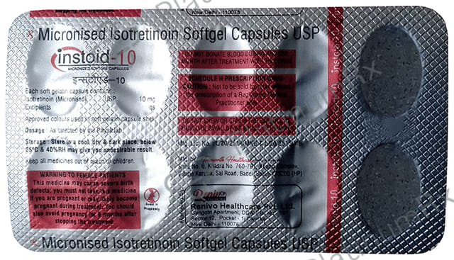 Instoid 10 Soft Gelatin Capsule