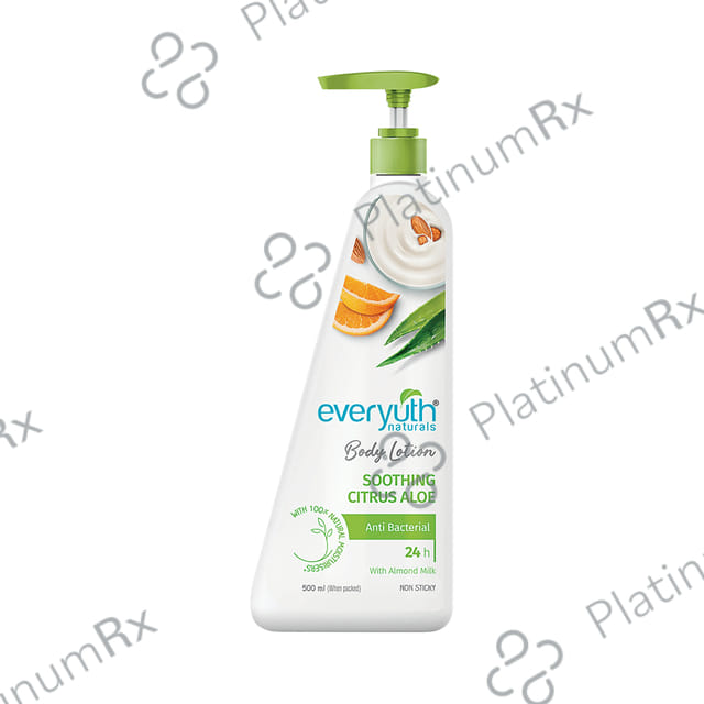 Everyuth Naturals Soothing Citrus Aloe Body Lotion 500 ml