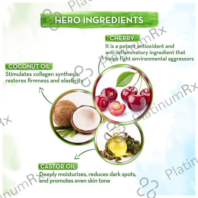 Mamaearth Cherry Tinted 100% Natural Lip Balm