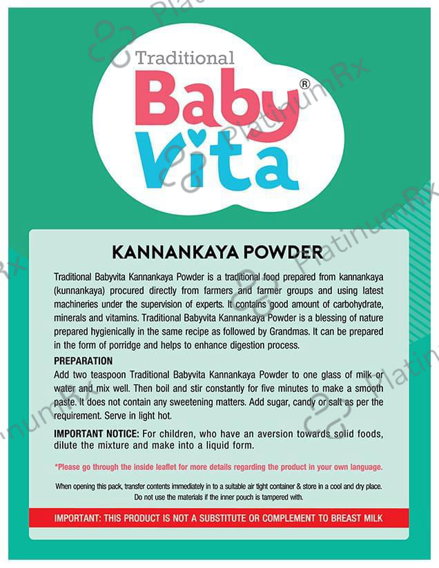 Baby Vita Kannankaya Powder 200 gm