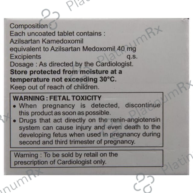 Zilarbi 40mg Tablet 10s