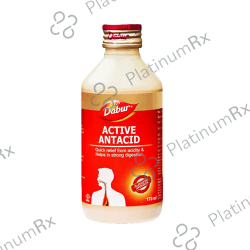 Dabur Active Antacid Syrup - Relieves Acidity & Supports Digestion