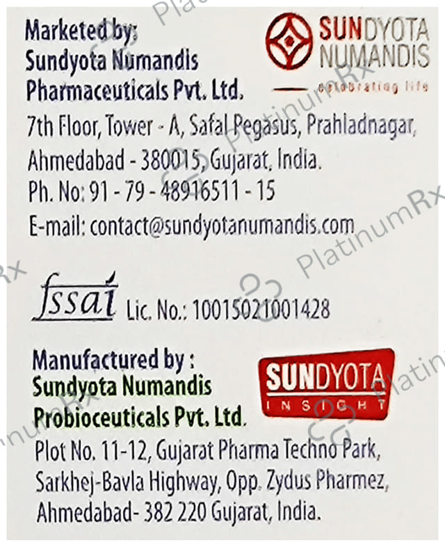 Post-TKR Sachet Sugar Free