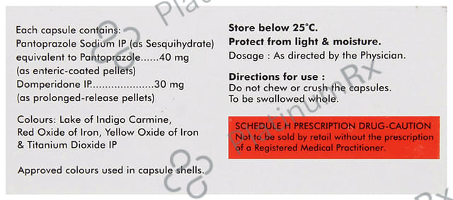 Pantocar D 20/40mg Capsule PR 10s