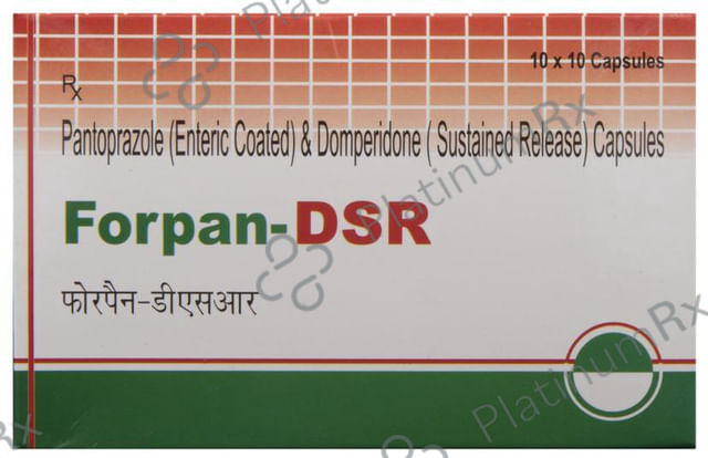 Forpan DSR 30/40mg Capsule 10s
