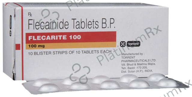 Flecarite 100mg Tablet 10s