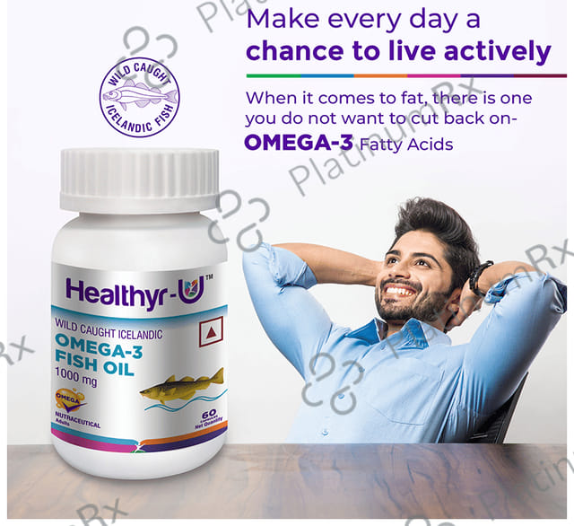 Healthyr U Omega 3 Fish Oil Capsule 60s