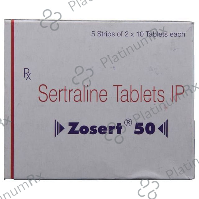 Zosert 50mg Tablet 10s