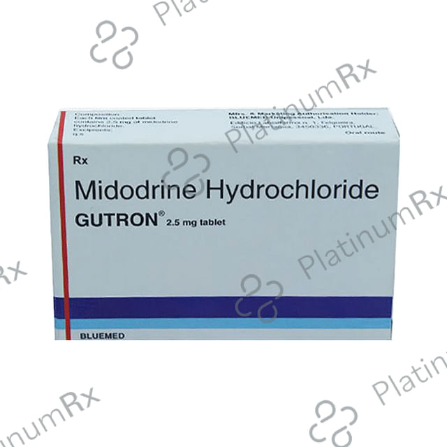 Gutron 2.5mg Tablet 20s
