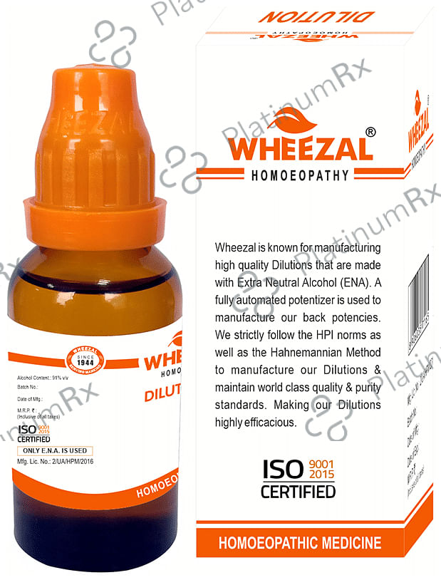Wheezal Acidum Picricum Dilution 3X