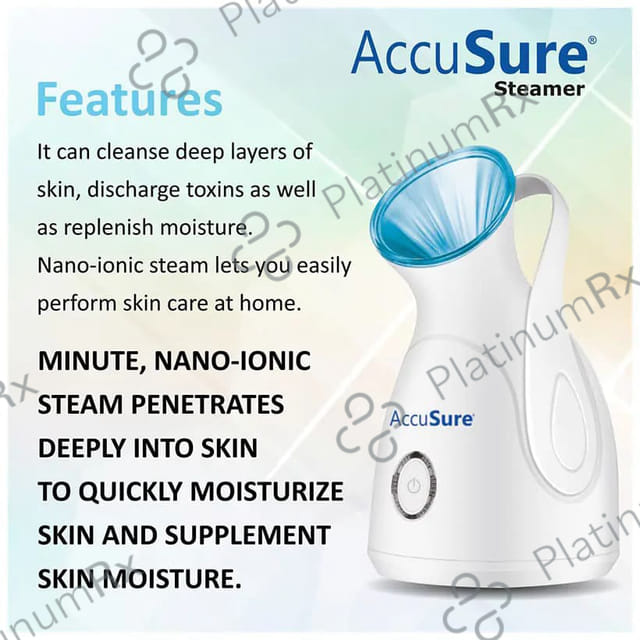 AccuSure Nano Ionic Facial Steamer
