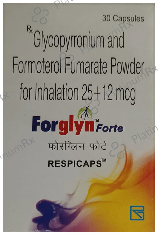 Forglyn Forte 12/25mcg Respicap 30s