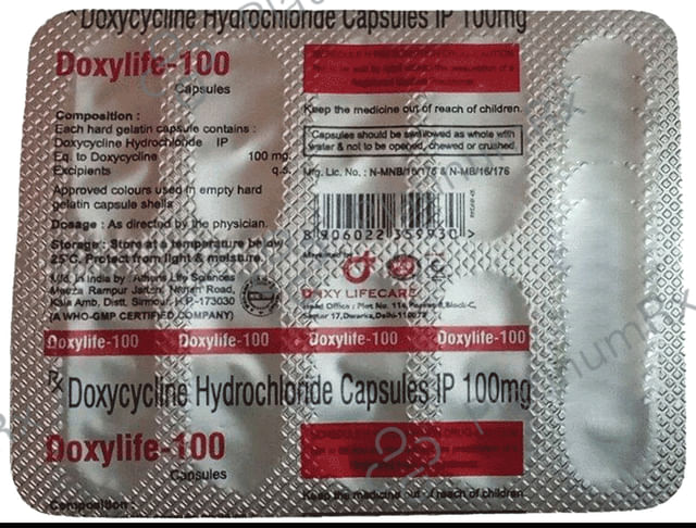 Doxylife 100 Capsule