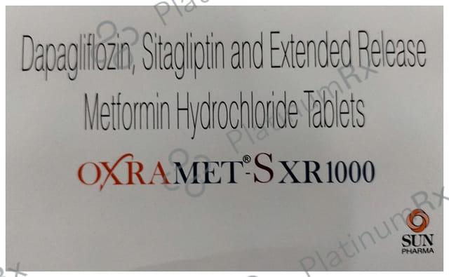Oxramet S XR 10/1000/100mg Tablet 7s