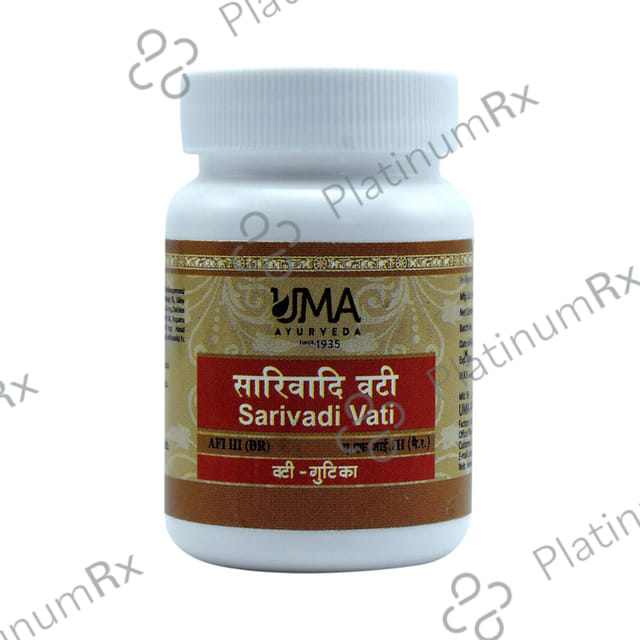 Uma Ayurveda Sarivadi Vati 40 tablets