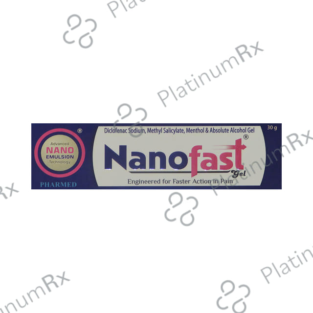 Nanofast 1% Gel 30gm