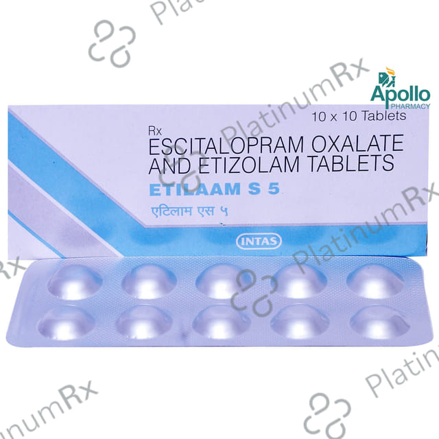 Etilaam S 0.5mg/5mg Tablet