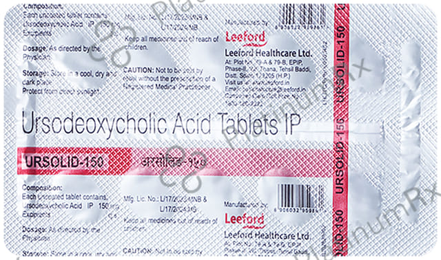 Ursolid 150mg Tablet 10s