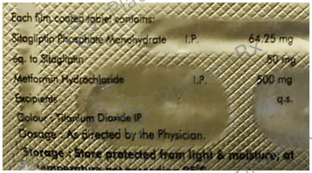 Glyptase M 500/50mg Tablet 15s