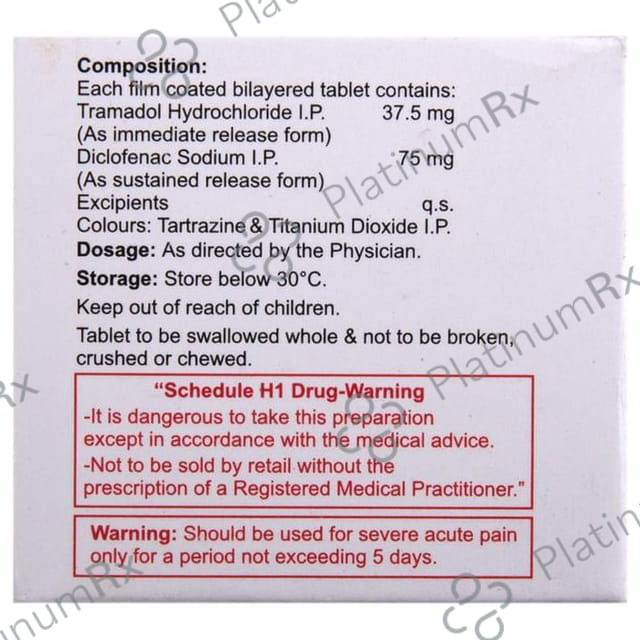 Dibol 75 mg/50 mg Tablet