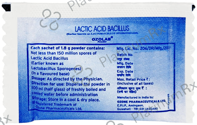 Ozolab Sachet 1.8gm