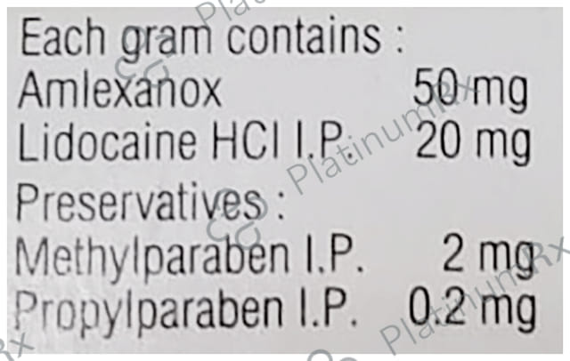 Lexanox Plus Paste 10gm