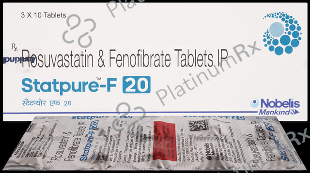 Statpure F 20 145/20mg Tablet 10s