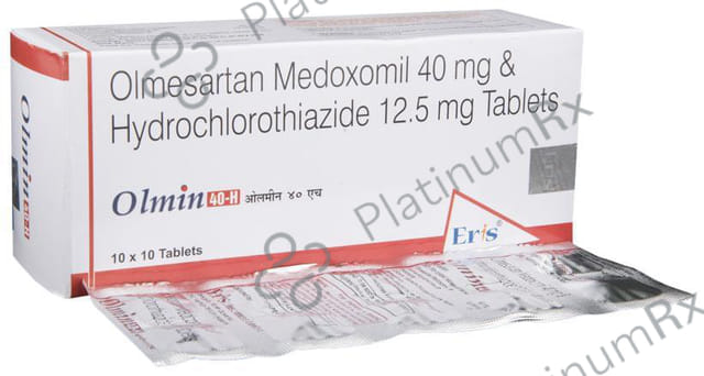 Olmin 40 H 12.5/40mg Tablet 10s