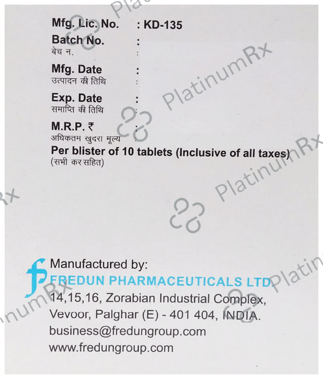 Omifred D 30/20mg Capsule 10s