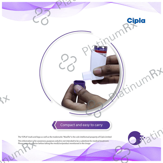 Maxiflo 6/250mcg Inhaler 120MDI