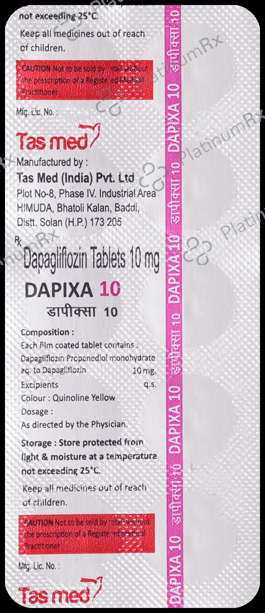 Dapixa 10mg Tablet