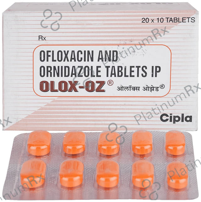 Olox OZ 200/500mg Tablet 10s