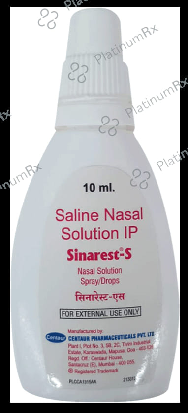 Sinarest S Nasal Solution 10ml