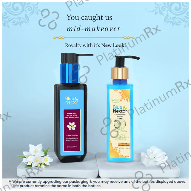 Blue Nectar Niraa Shea Butter SPF 30 body Lotion 200ml