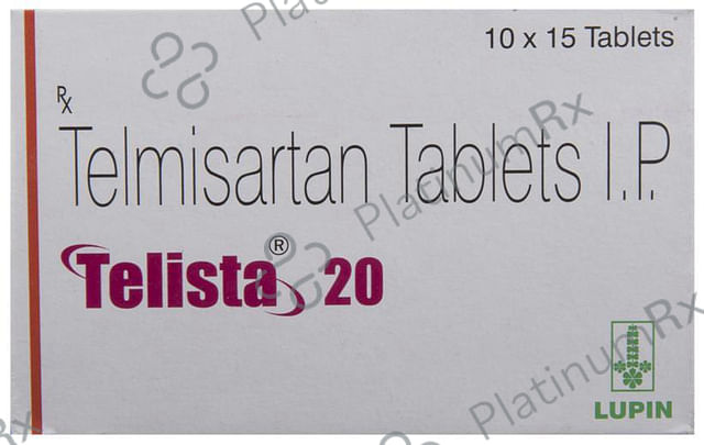 Telista 20mg Tablet 15s