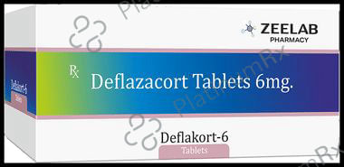 Deflakort 6mg Tablet 10 Tablet Zeelab Pharmacy Pvt