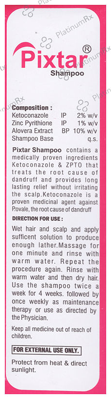 Pixtar Shampoo