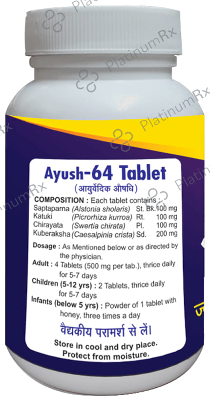Basic Ayurveda Ayush 64 Tablet