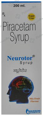 Neurotor Syrup Mixed Fruit Sugar Free
