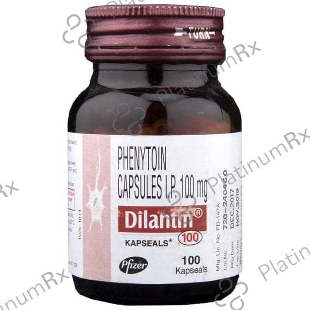 Dilantin 100mg Capsule 100s