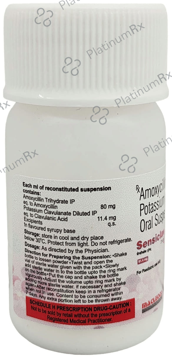 Sensiclav 80/11.4mg Drop 10ml
