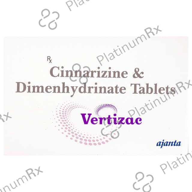 Vertizac 20/40mg Tablet 15s
