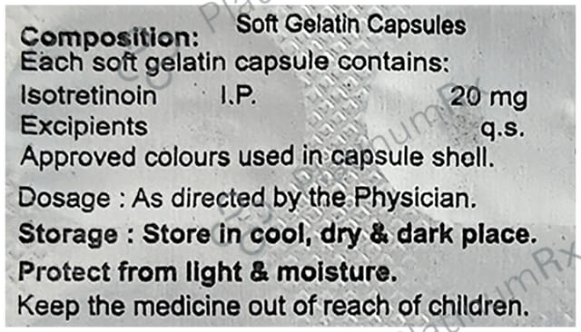 Zenitoin 20 Soft Gelatin Capsule